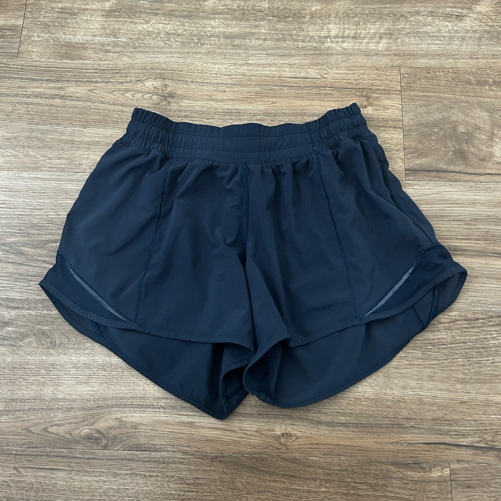 Women's Black Athletic Running Shorts
